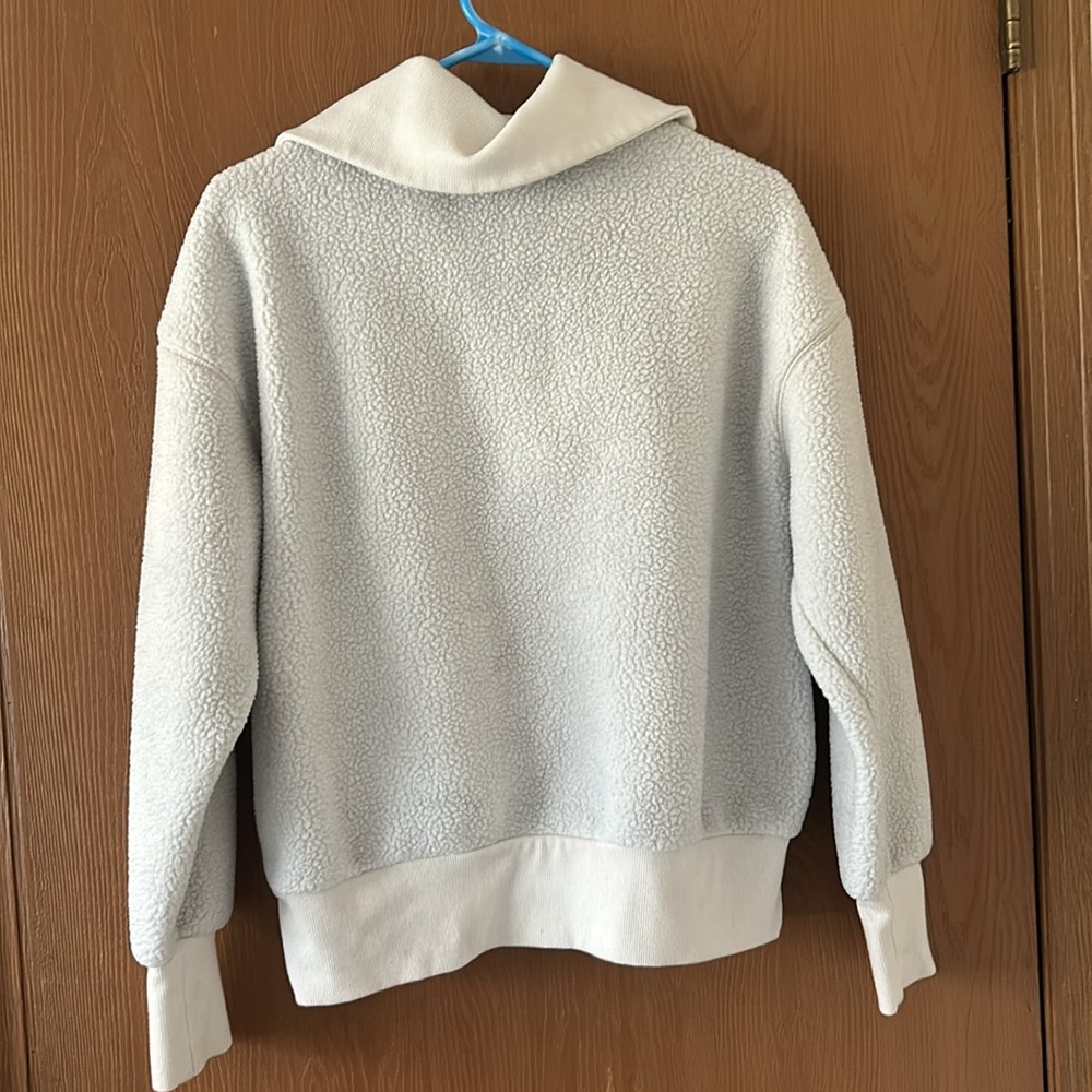 White Quarter Zip - image 2